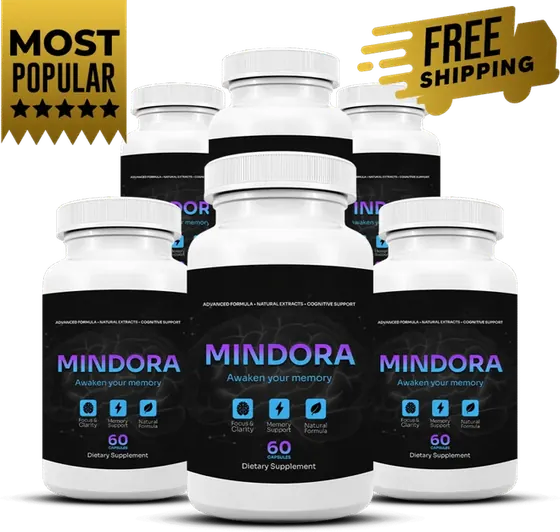 Mindora 6-bottle best value pack, 180-day supply